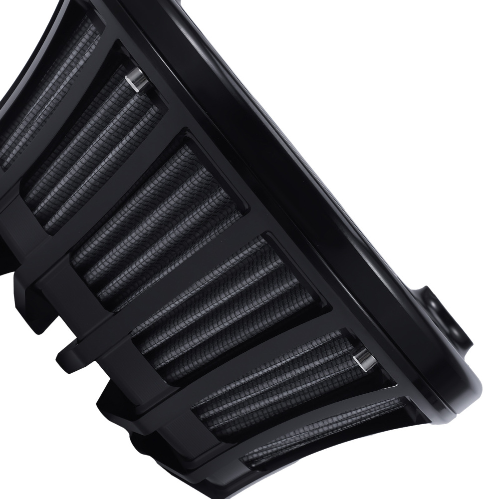 Air Cleaner Intake Filter compatible for Harley Dyna FXDLS Touring 2008-2016 Softail