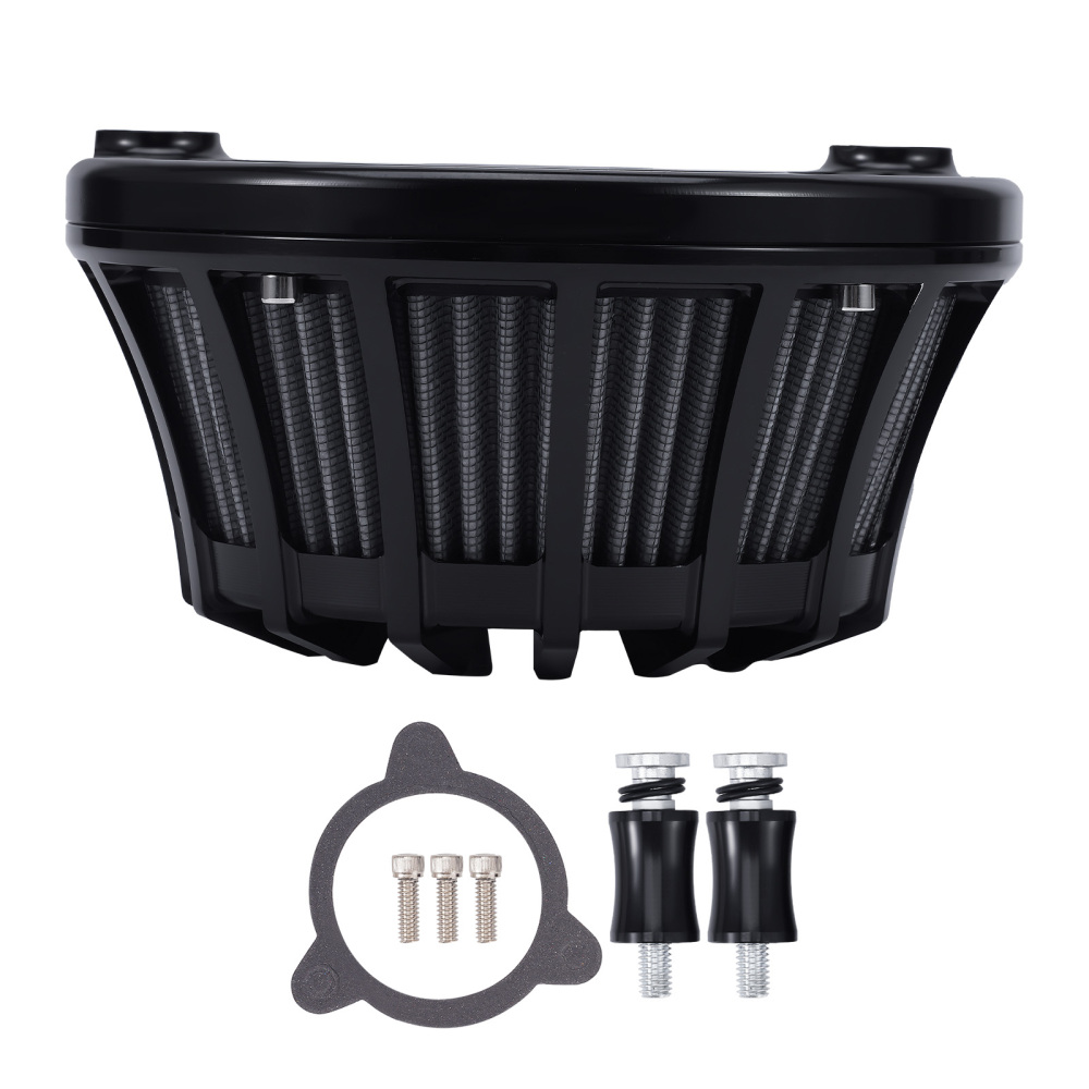 Air Cleaner Intake Filter compatible for Harley Dyna FXDLS Touring 2008-2016 Softail