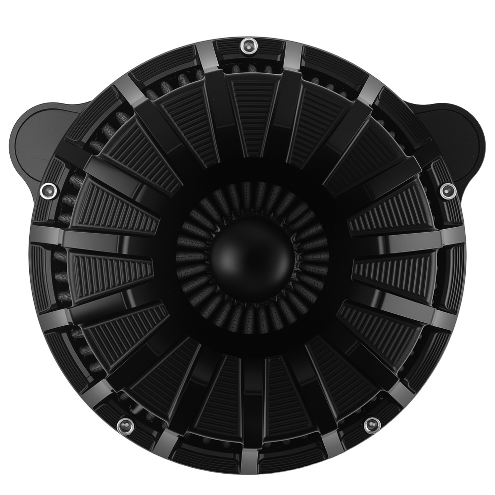 Air Cleaner Intake Filter compatible for Harley M8 Softail Touring Road King 2018-24 Black