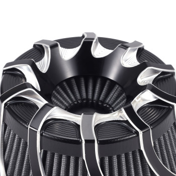 Drift cut air filter intakes compatible for harley touring FLHXS Street Glide FLFB 2017-23