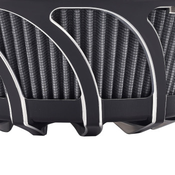 Drift cut air filter intakes compatible for harley touring FLHXS Street Glide FLFB 2017-23