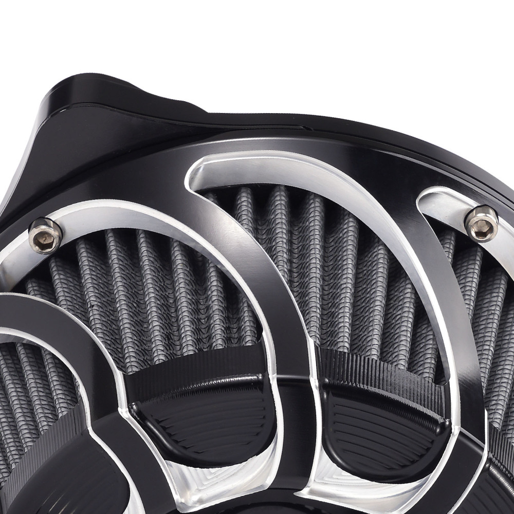 Drift cut air filter intakes compatible for harley touring FLHXS Street Glide FLFB 2017-23