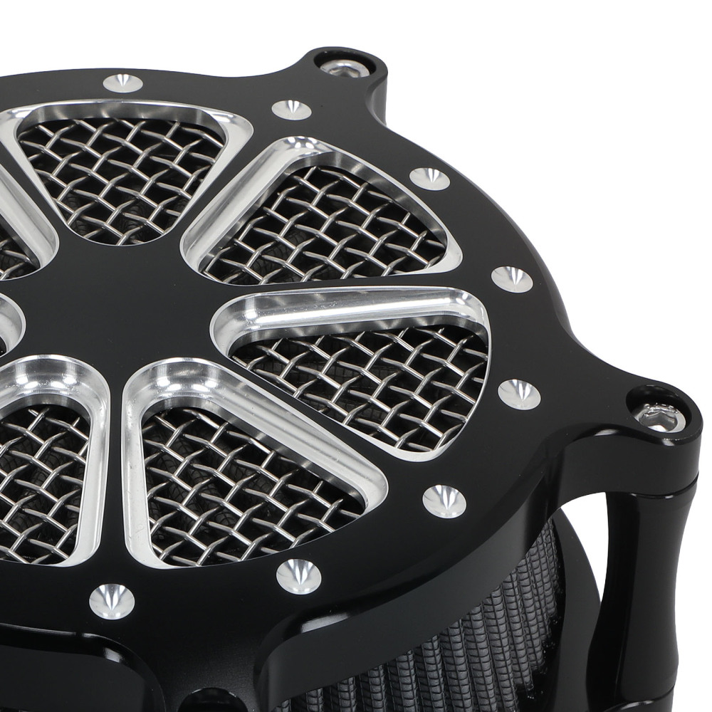 Air Cleaner Filter Kit compatible for Harley Davidson compatible for Sportster Iron Xl 1200 883 2004-2022