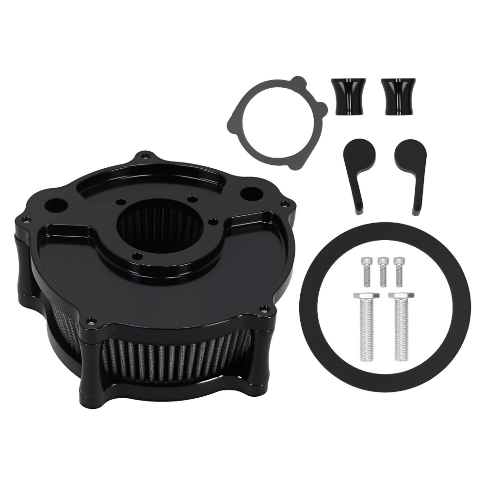 Air Cleaner Filter Kit compatible for Harley Davidson compatible for Sportster Iron Xl 1200 883 2004-2022