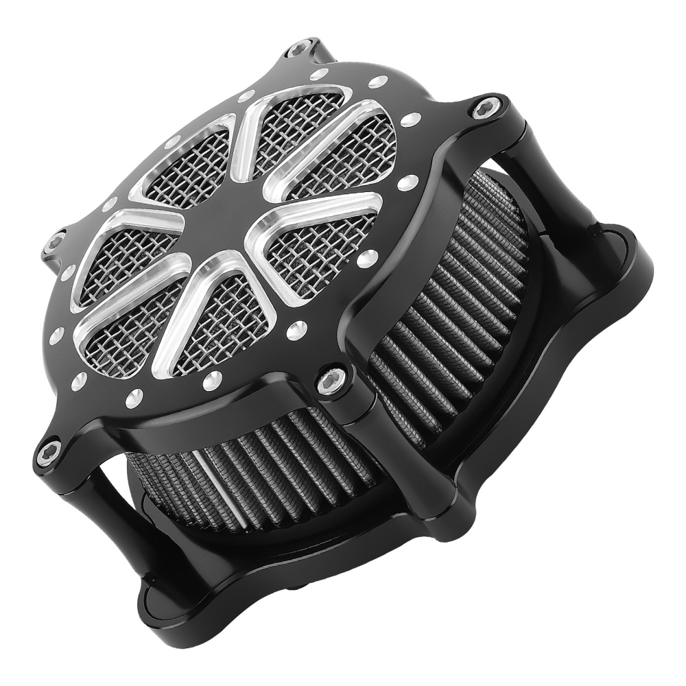 Air Cleaner Intake Filter compatible for Harley M8 Touring D Style 2017-2023