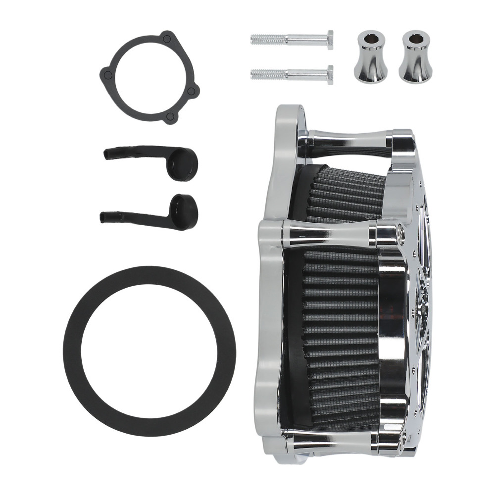 Air Intake Filter Cleaner compatible for Harley Dyna FXR 2000-2017