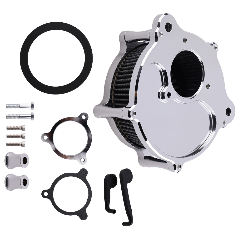 Air Cleaner Intake Filter compatible for Harley Softail Touring Road King Street Glide NEW