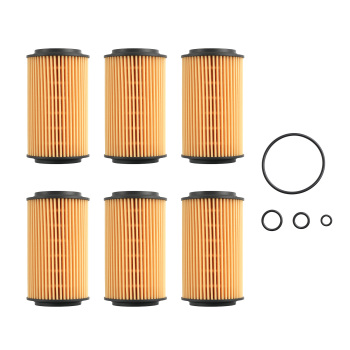 Oil Filter HU718/5X 6PCS compatible for Mercedes-Benz W203 W204 compatible for Chrysler Dodge 2.5L 2.6L