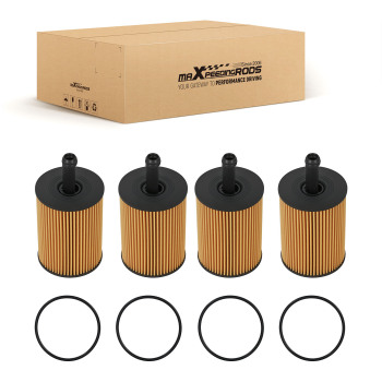 Filtro Olio compatibile per Audi A3 L4 compatibile per VW Beetle 2.0L Turbo Diesel HU719/7X 4 Pezzi