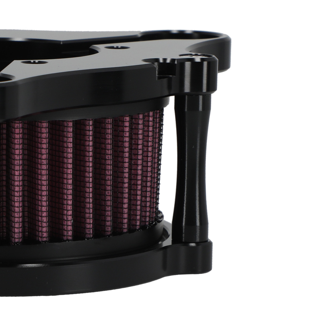 Aluminum Air Cleaner Filter compatible for Harley XL compatible for Sportster 2004-up Red