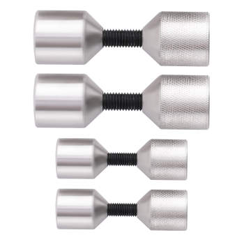 Set of 4 Flange Two Hole Pin-Stainless Steel- 1-1/8 1-5/8 Diameter