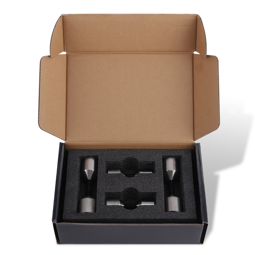 Set of 4 Flange Two Hole Pin Pins Stainless Steel- 1-1/8 1-5/8 Diameter