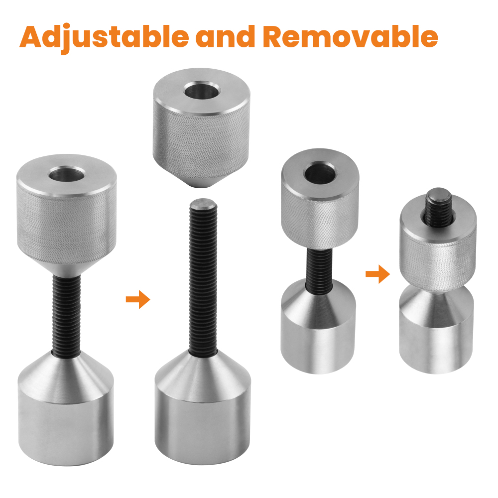Set of 4 Flange Two Hole Pin-Stainless Steel- 1-1/8 1-5/8 Diameter
