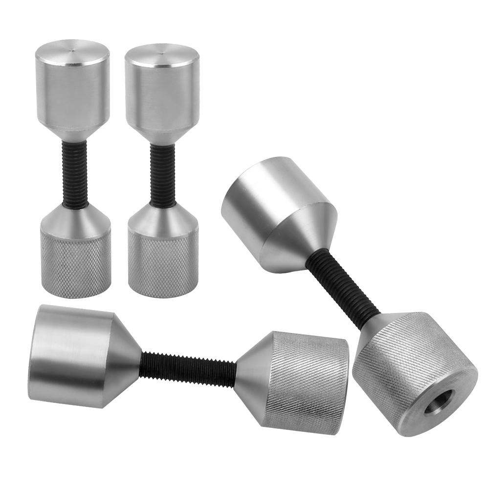 Set of 4 Flange Two Hole Pin-Stainless Steel- 1-1/8 1-5/8 Diameter