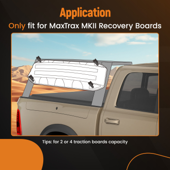 4 Pcs High Strength Mounting Pins for MaxTrax MKII Recovery Board Lockable