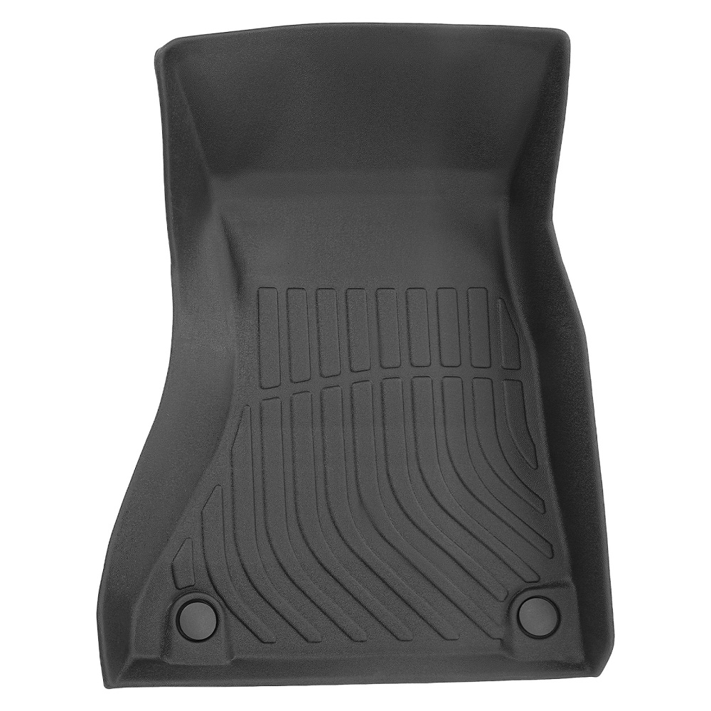 All-Weather TPE Floor Mats compatible for Audi A4 allroad/S4/Quattro 2009-2016 Black