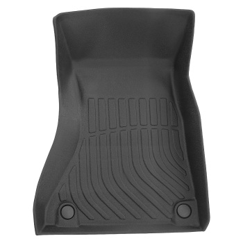 All-Weather TPE Floor Mats compatible for Audi A4 allroad/S4/Quattro 2009-2016 Black