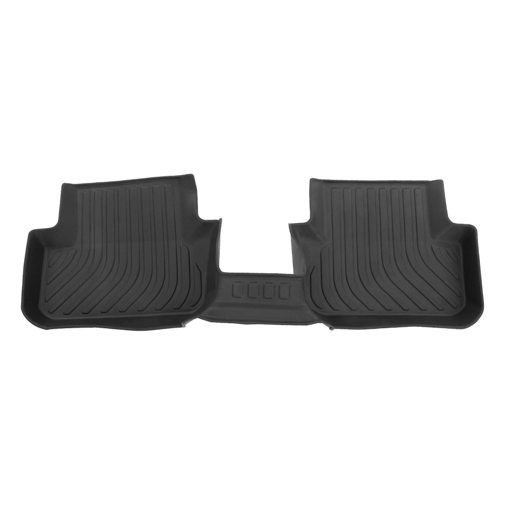 All-Weather TPE Floor Mats compatible for Audi A4 allroad/S4/Quattro 2009-2016 Black