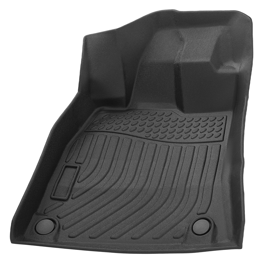 All-Weather TPE Floor Mats compatible for Audi A4 allroad/S4/Quattro 2009-2016 Black