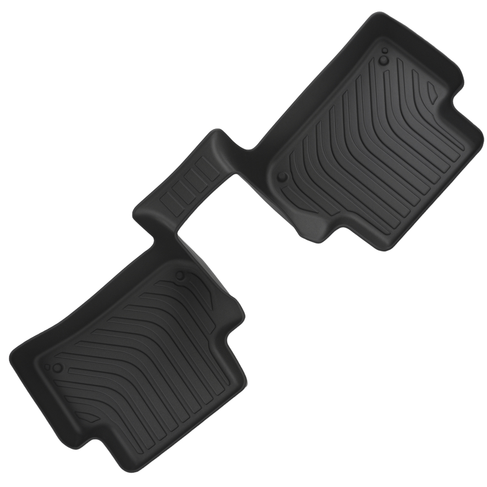All-Weather Carpet Floor Mats compatible for Audi S4/A4 2017-2023 TPE Rubber Black Car Mat