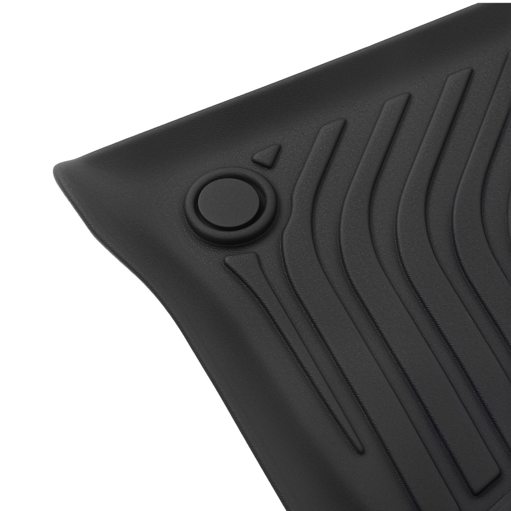 All-Weather Carpet Floor Mats compatible for Audi S4/A4 2017-2023 TPE Rubber Black Car Mat