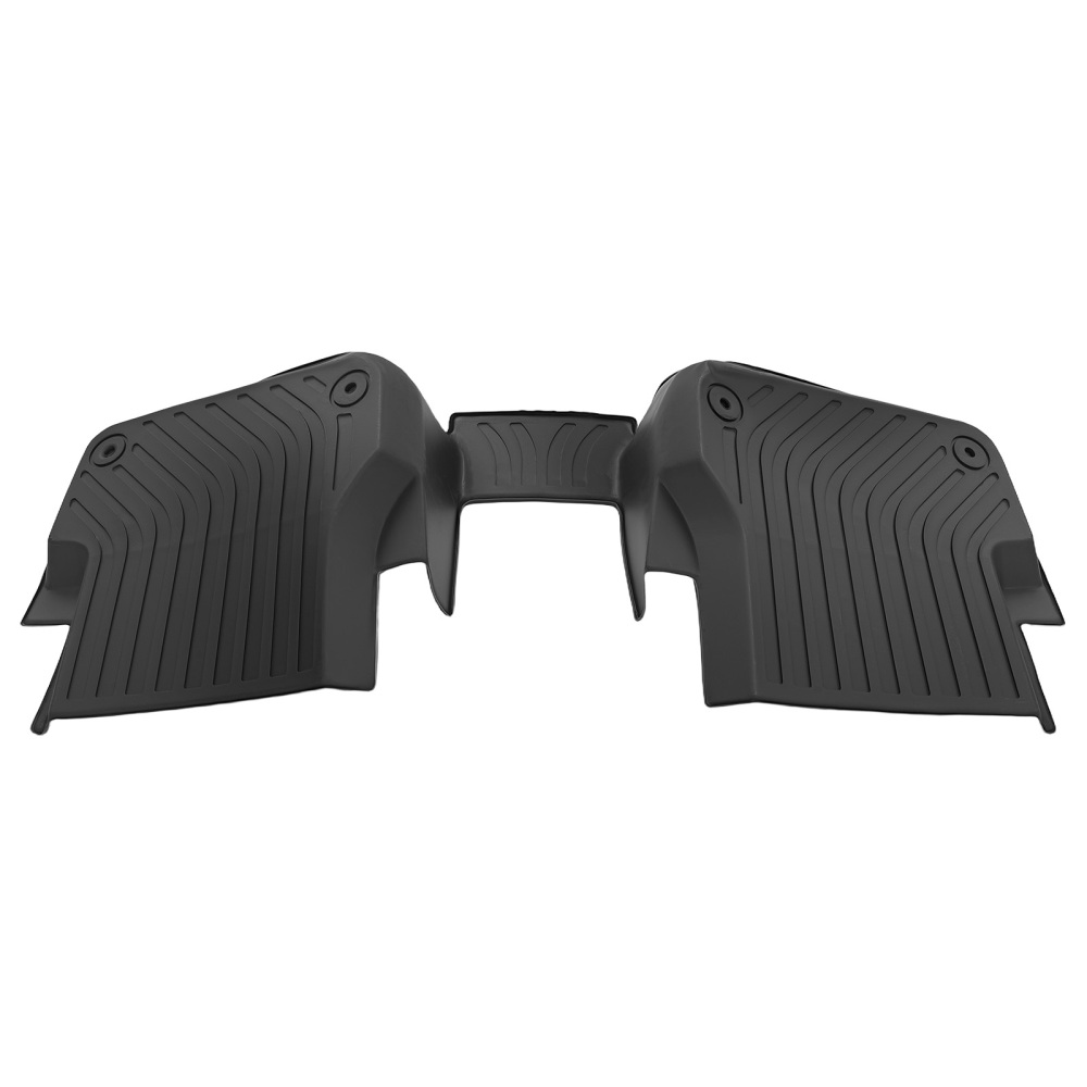 3D Floor Mats compatible for Audi A6/A7/Quattro/RS7/S6/S7 2012-2018 TPE Black Anti-Slip