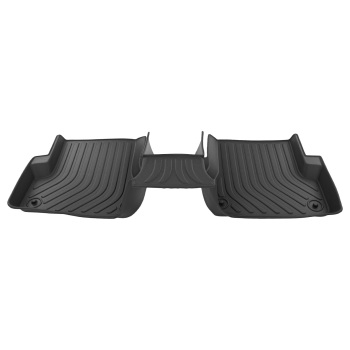 3D Floor Mats compatible for Audi A6/A7/Quattro/RS7/S6/S7 2012-2018 TPE Black Anti-Slip