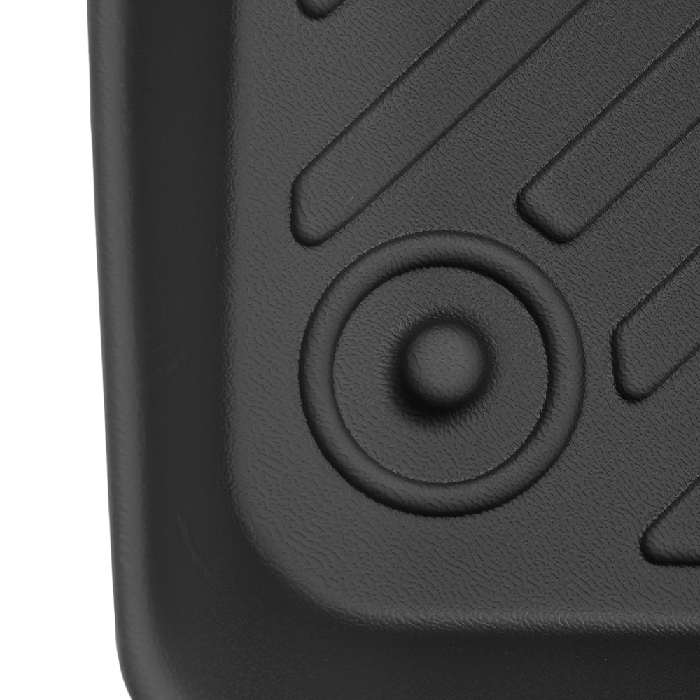 3D Floor Mats compatible for Audi A6/A7/Quattro/RS7/S6/S7 2012-2018 TPE Black Anti-Slip