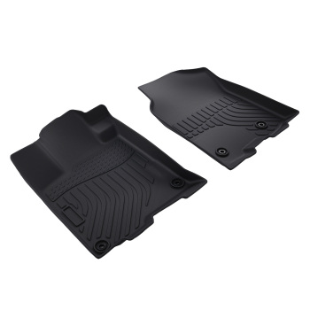 All-Weather Black Floor Mats compatible for Acura RDX 2013-2018 TPE Rubber Anti-Slip