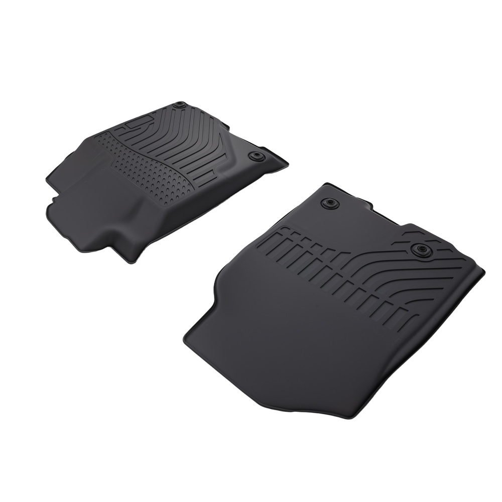 All-Weather Black Floor Mats compatible for Acura RDX 2013-2018 TPE Rubber Anti-Slip
