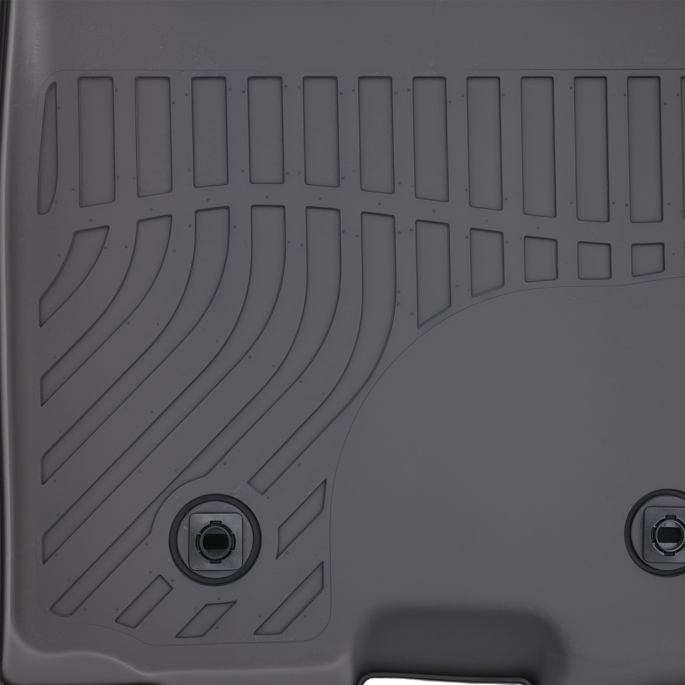 All-Weather Black Floor Mats compatible for Acura RDX 2013-2018 TPE Rubber Anti-Slip