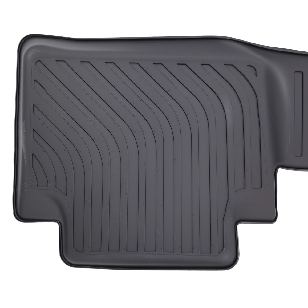 All-Weather Black Floor Mats compatible for Acura RDX 2013-2018 TPE Rubber Anti-Slip