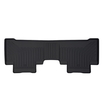 3 Row Floor Mats compatible for Acura MDX 2014-2020 7 compatible for Seat TPE Rubber Black Waterproof