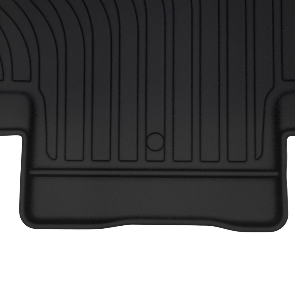 3 Row Floor Mats compatible for Acura MDX 2014-2020 7 compatible for Seat TPE Rubber Black Waterproof