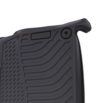 All Weather Floor Mat Set compatible for Audi Q7 2017-2025 TPE Rubber Black Car Carpet