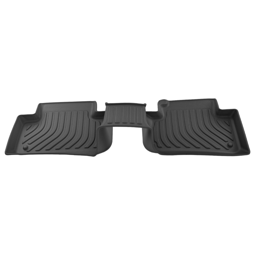 All-Weather Black Floor Mats compatible for Audi Q5/SQ5 2018-2023 TPE Rubber Anti-Slip