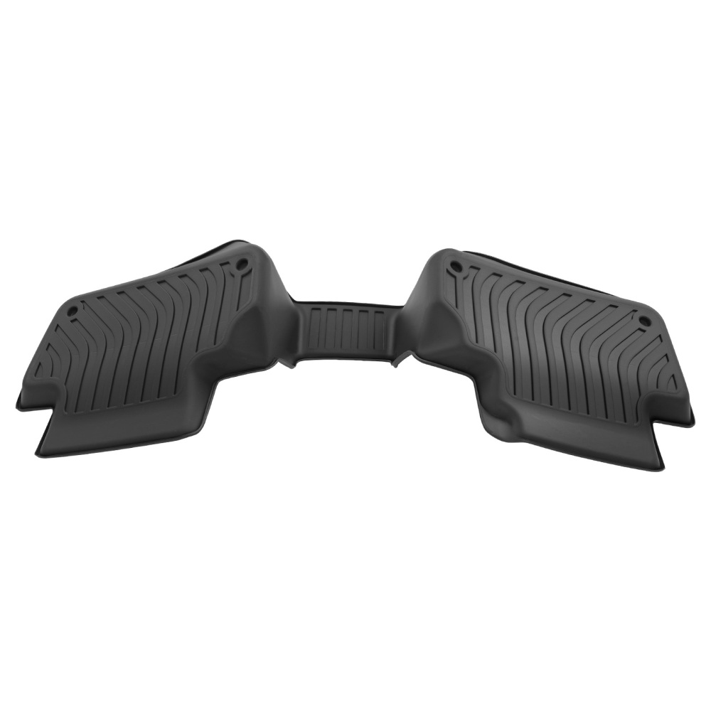 All-Weather Black Floor Mats compatible for Audi Q5/SQ5 2018-2023 TPE Rubber Anti-Slip