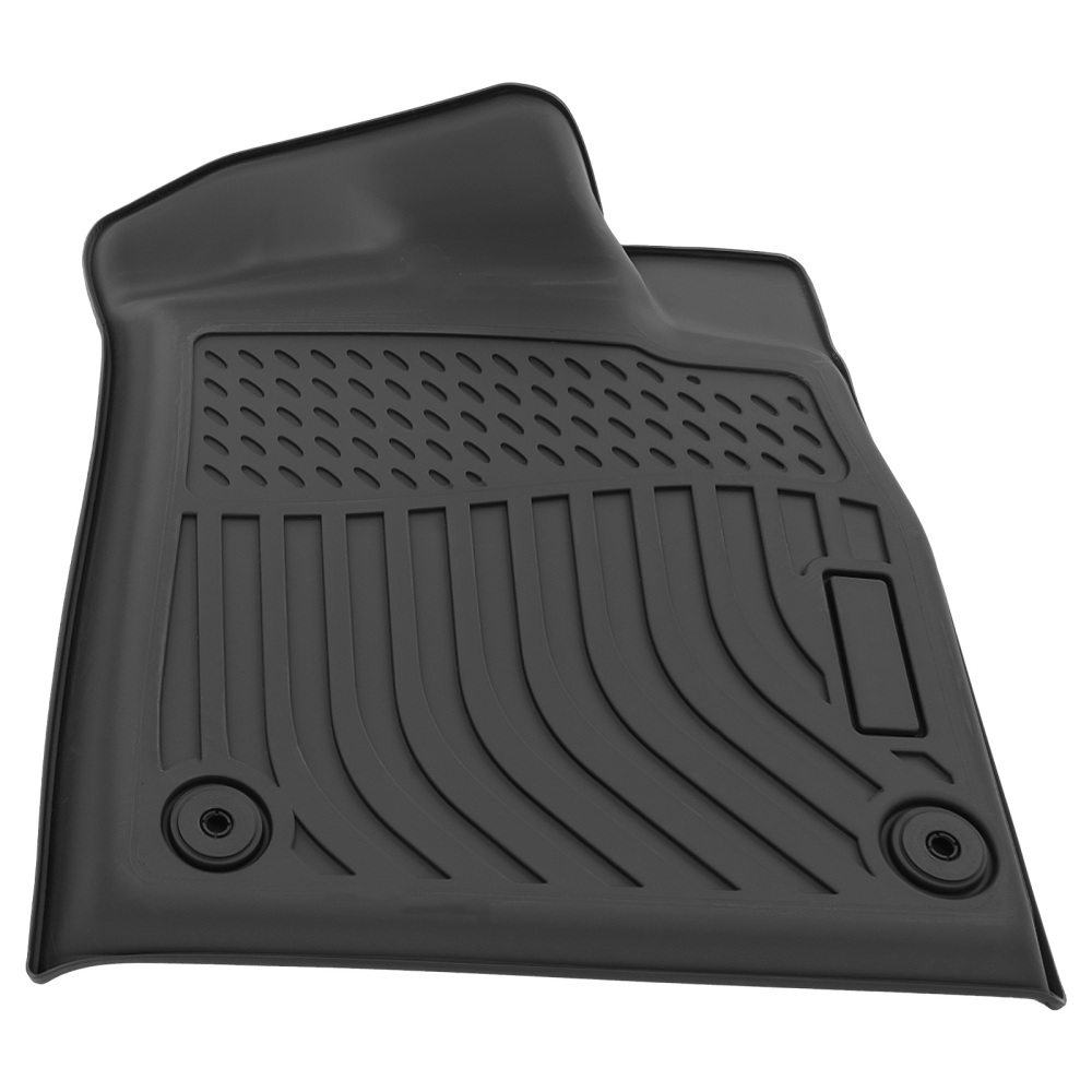 All-Weather Black Floor Mats compatible for Audi Q5/SQ5 2018-2023 TPE Rubber Anti-Slip