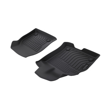All Weather Black Floor Mat compatible for Audi Q3 2019-2025 TPE Waterproof Car Carpet