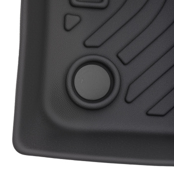 All Weather Black Floor Mat compatible for Audi Q3 2019-2025 TPE Waterproof Car Carpet
