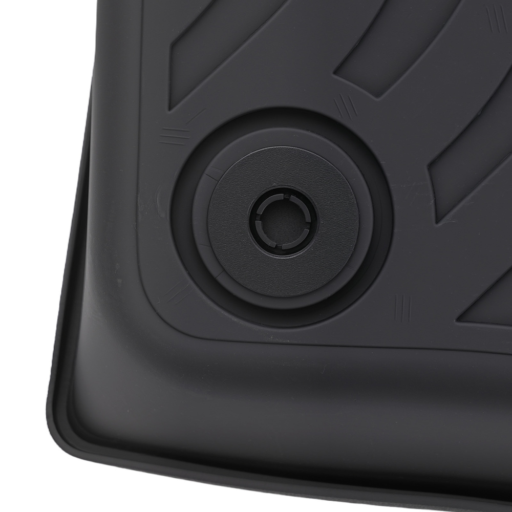All Weather Black Floor Mat compatible for Audi Q3 2019-2025 TPE Waterproof Car Carpet