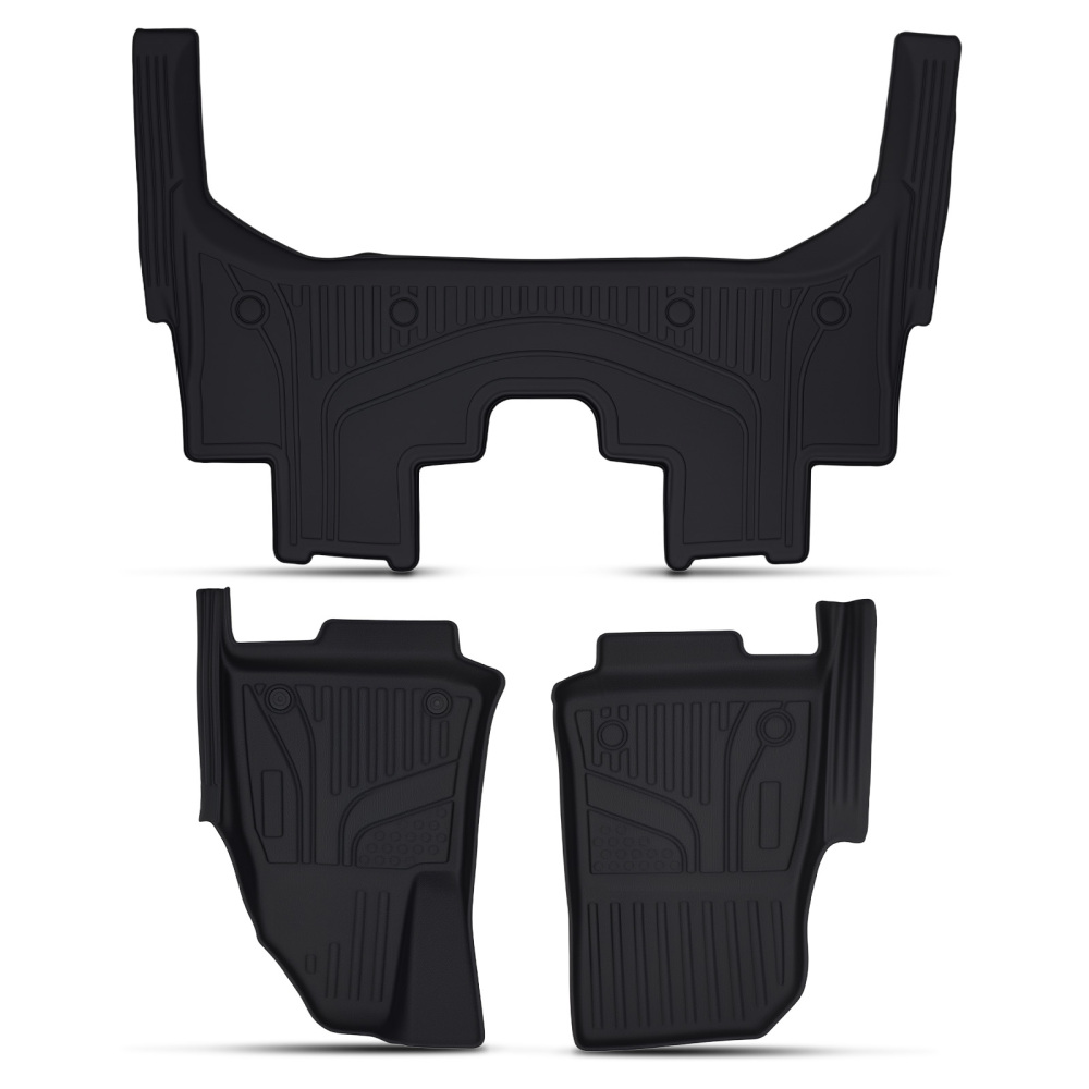 All Weather TPE Floor Mat Set for BYD Shark 6 2025-Onwards Black Waterproof
