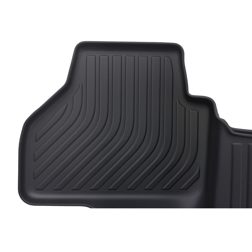 All-Season Floor Mat Set compatible for BMW X3 F25/X4 F26 TPE Rubber Heavy Duty Black