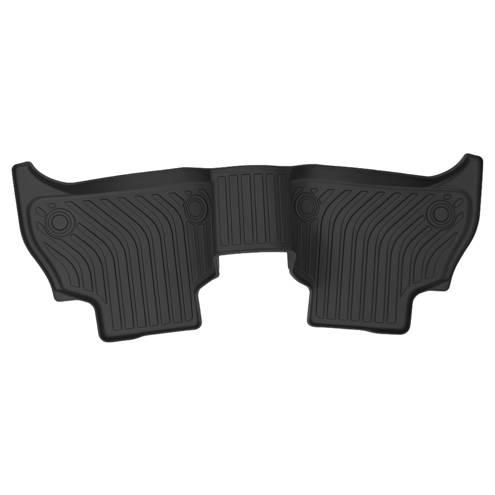 All-Weather Black Floor Mat Liner compatible for BMW X5 2019-2025 TPE Rubber Custom Fit
