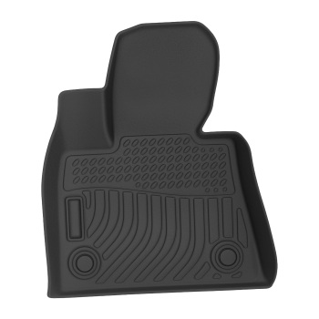 All-Weather Black Floor Mat Liner compatible for BMW X5 2019-2025 TPE Rubber Custom Fit