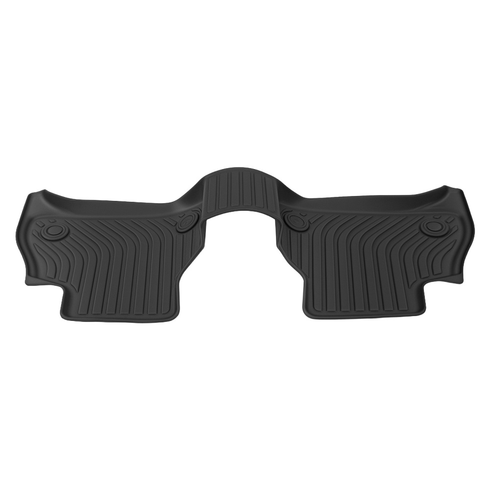 All-Weather Black Floor Mat Liner compatible for BMW X5 2019-2025 TPE Rubber Custom Fit