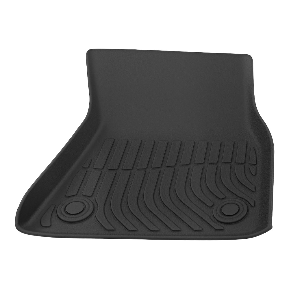 All-Weather Black Floor Mat Liner compatible for BMW X5 2019-2025 TPE Rubber Custom Fit