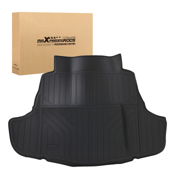 All Season Boot Mat compatible for Toyota Camry 2018-2023 Black TPE Cargo Liner Non-Slip