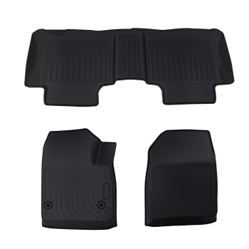 All-Weather Floor Mats Liner compatible for Chevrolet Blazer 2019-2024 TPE Black Waterproof