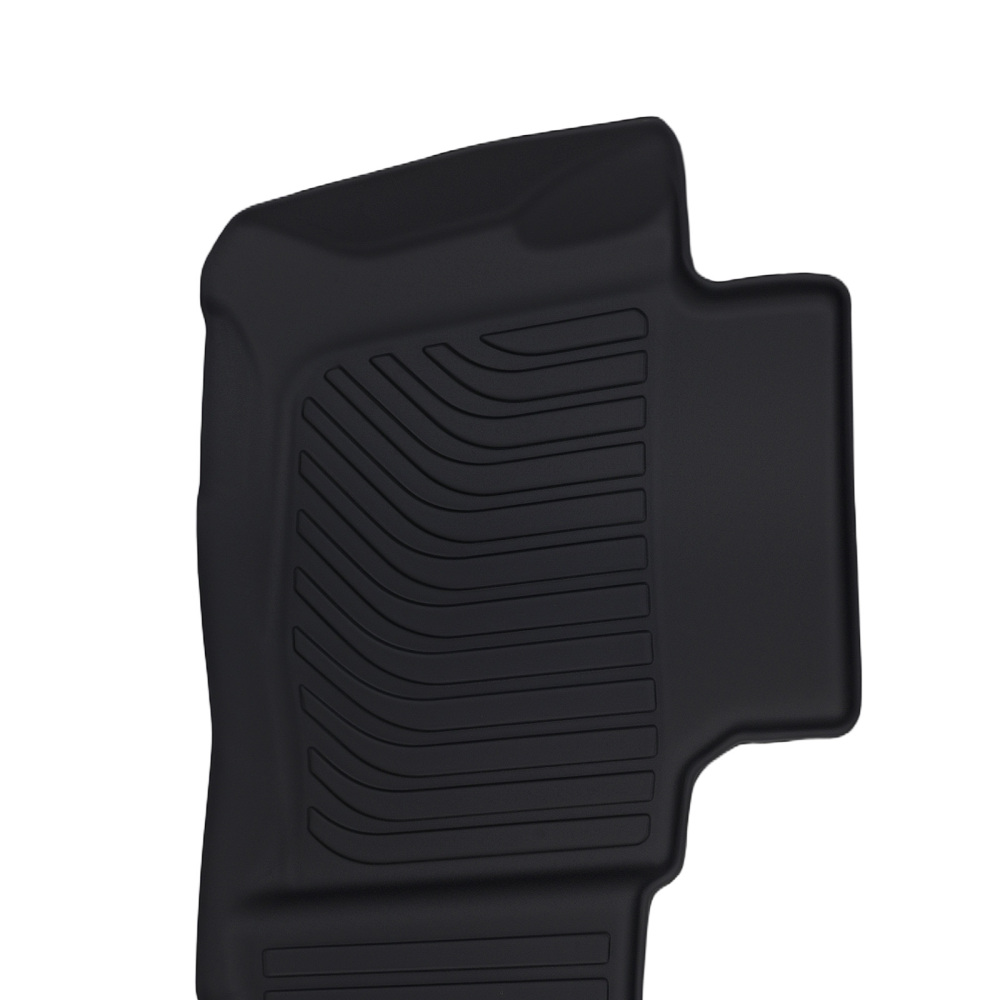 All-Weather Floor Mats Liner compatible for Chevrolet Blazer 2019-2024 TPE Black Waterproof